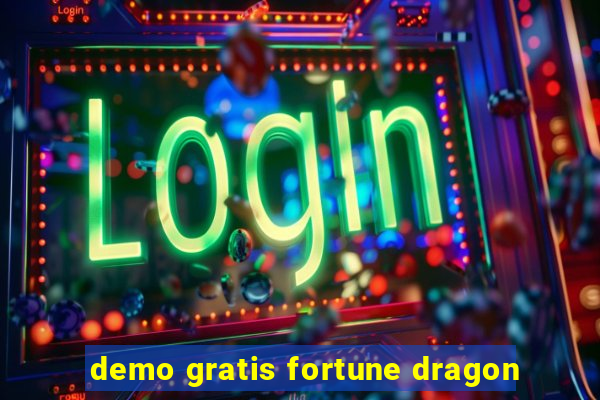 demo gratis fortune dragon